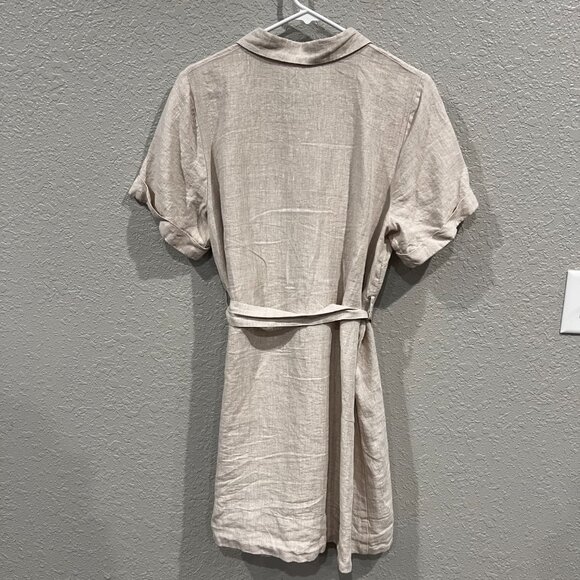 Wilfred Eleta Linen Mini Dress - Picture 4 of 5